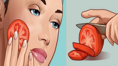 Сложете прясно нарязан домат на лицето си за 3 секунди и ето какъв невероятен ефект ви очаква
