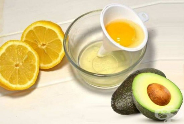 Заличете бръчките около устата с авокадо, белтък и лимон
