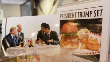 Тръмп измисли начин да яде бургери, докато е на диета