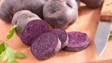 Лилавите картофи са заредени с антиоксиданти