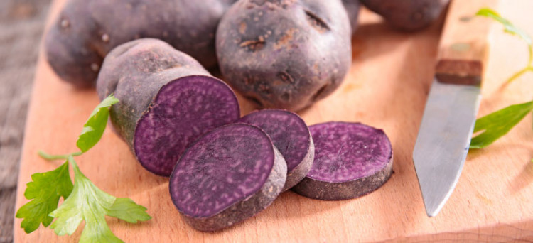Лилавите картофи са заредени с антиоксиданти