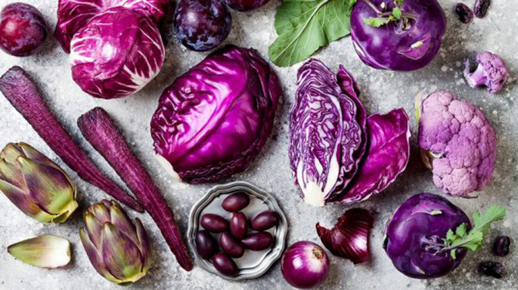 Лилавите зеленчуци и грудки имат антидиабетни свойства