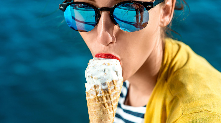 Сладоледът - сладко удоволствие по време на жегите и лек