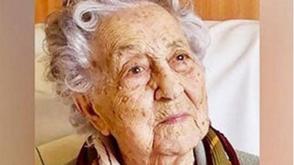 116-годишната Мария Морера отдава дълголетието си на семейството и природата